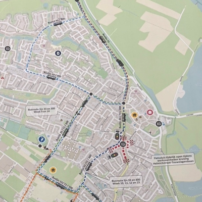 Wegwerkzaamheden Huissen