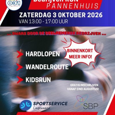 Bedrijven Run Pannenhuis!